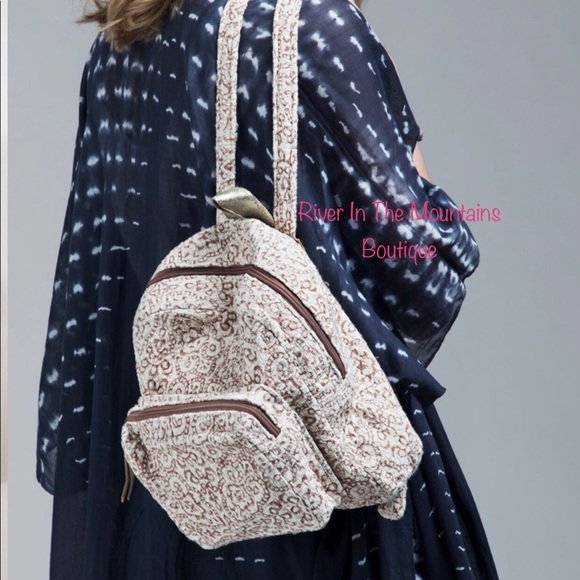 NWT! Ruggine! Stunning Handmade Boho Backpack! - Picture 4 of 4